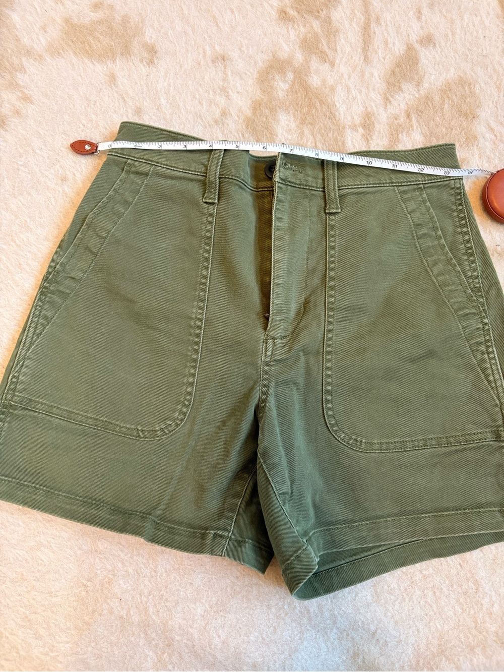 Madewell Olive Green Shorts